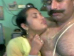 Chubby Dark Skinned Desi Wifey Gets Hammered From Behind By Hubby